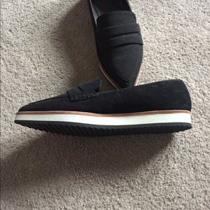 Topshop Black & White Platform size 39